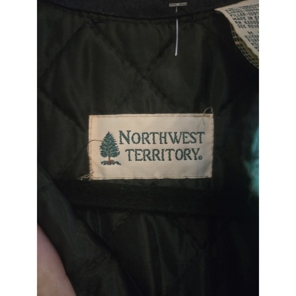 Vintage Northwest Territory Quilted Lined Buffalo Plaid Flannel Jacket Shirt... - Picture 2 of 5